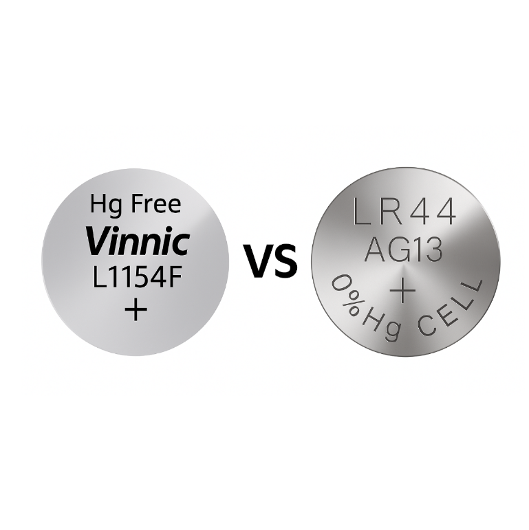 L1154 vs AG13バッテリー：用途と違い
